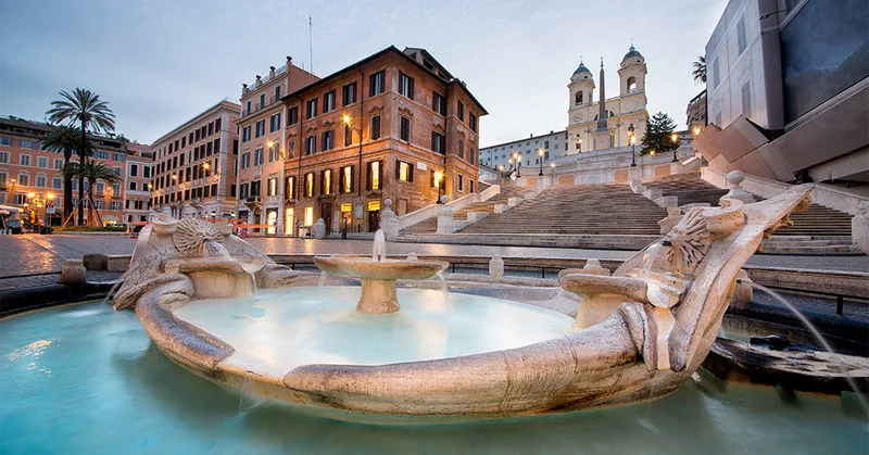 Piazza di Spagna e Trinità dei Monti